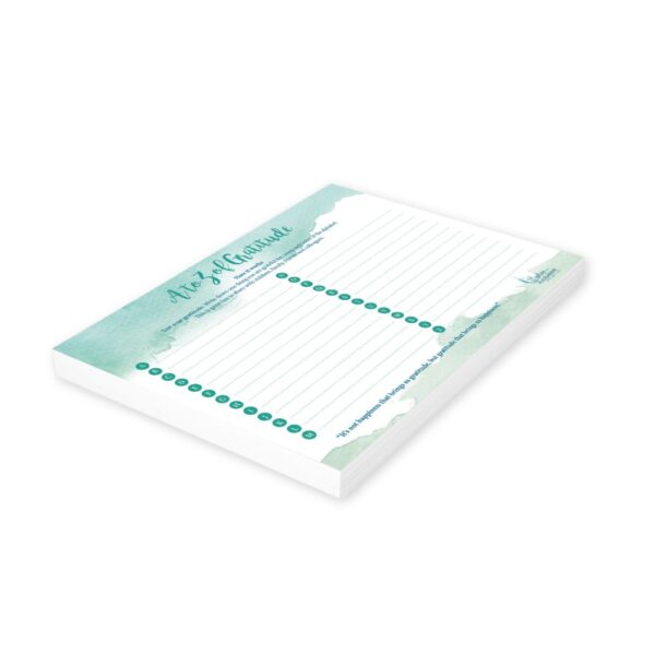 A-Z Gratitude Pad