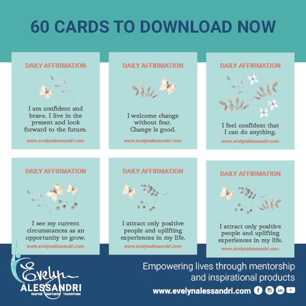 Affirmation Cards - A selection to download