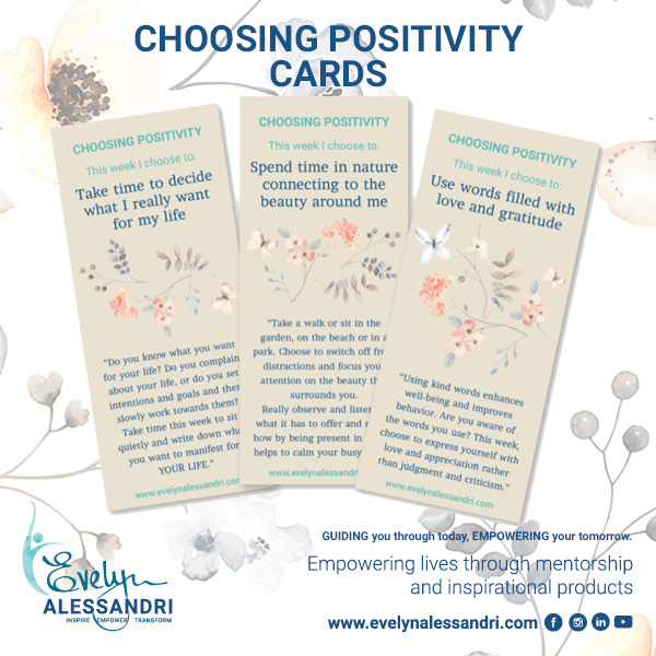 Choosing Positivity Cards - Downloadable version