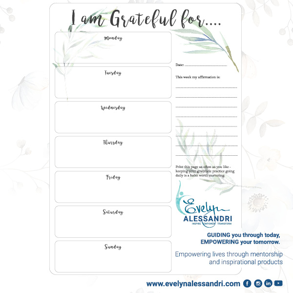 Daily Gratitude Download
